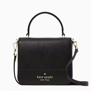 Kate Spade Leather Mini Crossbody Top Handle Flap Bag
